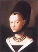 Petrus Christus Portrait of a Young Girl Sweden oil painting artist